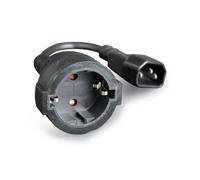Cablexpert Conexion Shucko hembra a IEC C14 macho 0.15mts