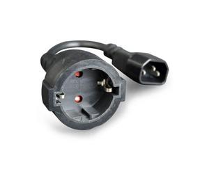 Cablexpert Conexion Shucko hembra a IEC C14 macho 0.15mts