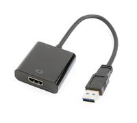 Gembird Adattatore grafico USB A-USB3-HDMI-02 1920 x 1080 Pixel Nero