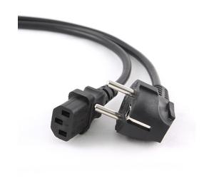 CABLEXPERT PC186 POWER CORD CAVO DA SPINA SCHUKO A PRESA VDE C13 DA 1,8 METRI