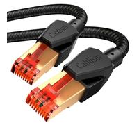 cablism Cavo Ethernet Cat 8 RJ45 0.5m-2Pezzi,Cavo di rete 1m 2m 3metri 5m 8m 10m 12m 15m 20m Internet 40Gbps 2000MHz schermato SFTP Cavo patch placcato oro (0.5Metri-2Pezzi)