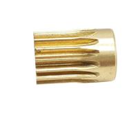Cabluandry 1 pz. Mezzi denti 0,5 modulo 27 denti pignone 14,5 mm diametro 12 mm spessore denti dritti ingranaggio cilindrico 0,5 M 27T ingranaggio di trasmissione Dritto(5MM BORE)
