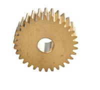Cabluandry 1 ruota in rame da 0,5 moduli, 70 denti, ingranaggio cilindrico piatto da 0,5 m, 70 denti, diametro 36 mm, spessore 5 mm, denti dritti Dritto(6.35mm bore)