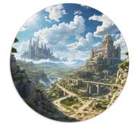 Cabo De Gata-Níjar Natural Park 1000 Pezzi Puzzle Grande Adulti Round Jigsaw Puzzle Creativo Per Regalo Famiglia Per Adulti E Bambini Da 14 Anni E Più Stampa Di Alta Qualità 1000pcs (67.5x67.5cm)