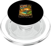 Cabo de Gata Spagna, Design Vintage Costa Mediterranea PopSockets PopGrip per MagSafe