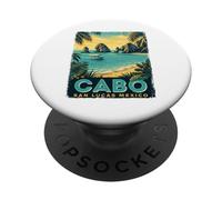 Cabo San Lucas Messico - Vacanza al mare retrò vacanze di primavera PopSockets PopGrip Adesivo