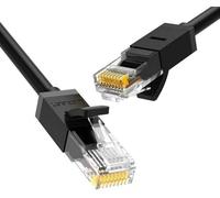Cabo Ugreen Ethernet Patchcord Rj45 Cat 6 Utp 1000Mbps 20M Preto (20166)