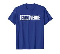 Cabo Verde Blue West Africa Souvenirs Maglietta