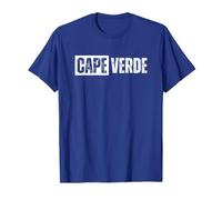 Cabo Verde Blue West Africa Souvenirs Maglietta