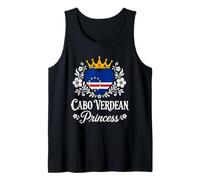 Cabo Verdean Princess Cabo Verde Flag Cabo Verdean Girl Canotta