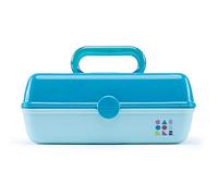 Caboodles Pretty in Petite - Forever Fun - Organizer compatto per cosmetici, colore: Turchese sopra il cielo, 1 pezzo