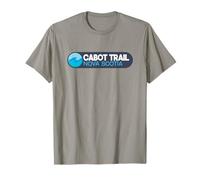 Cabot Trail Nova Scotia Logo Emblema - Cabot Trail Canada Maglietta