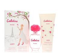 Cabotine Rose Parfums Gres Gift Set 3.4 oz EdT + 6.7 oz Body Lotion / e Multi