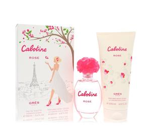 Cabotine Rose Parfums Gres Gift Set 3.4 oz EdT + 6.7 oz Body Lotion / e Multi