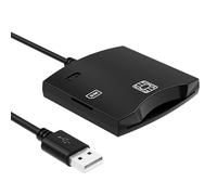 Cac Reader | Lettore di carte di credito Plug and Play | Forniture elettroniche portatili, per computer, per casa, posto di lavoro