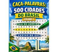 Caça Palavras: 500 Cidades do Brasil
