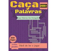 Caça Palavras: Caça-palavras em português,com fácil leitura e impressão sobre o Brasil, português, quebra-cabeças e muito mais | 8 x 11 polegadas, 204 ... feriados e momentos de relaxamento.