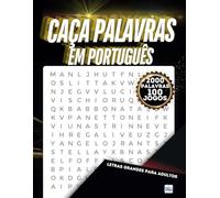 Caça Palavras Em Portugues: Letras Grandes Para Adultos - MEV Games