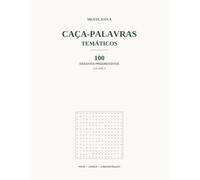 Caça-Palavras Temáticos: 100 Desafios com Temas Variados - Livro de Passatempos para Adultos e Idosos