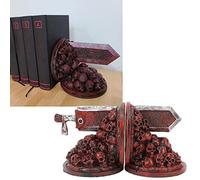 CaCaCook Supporto per Libri Berserk, Supporto in Resina Vintage con Design di Drago Furioso dell'Anime Berserk, Ornamento Unico per la Decorazione della Scrivania