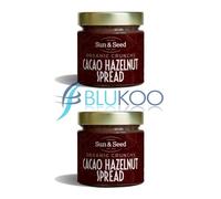 Cacao croccante e nocciole biologico Sun and Seed - 200 g (confezione da 2)