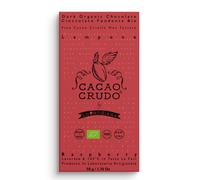 Cacao Crudo Cioccolato Fondente Crudo con Lamponi, 50 g
