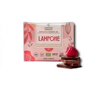 Cacao Crudo Cioccolato Fondente Crudo con Lamponi, BIO, 30 g