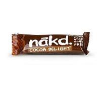 Cacao Delight - Nakd Raw Fruit Nut Bar 35g ciascuno, senza zucchero lattiero-caseari, confezione da 4