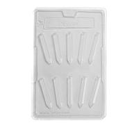 10 Stampi Cavità Disegno Matita/Pastello per Cioccolato