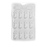 Cacao Stampo per Cioccolato a Forma di Macchina da Corsa 12 cavità