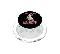 Cacatua cacatua uccello domestico esotico pappagallo PopSockets PopGrip per MagSafe