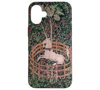 Caccia agli unicorni Arte medievale Custodia per iPhone 16 Plus