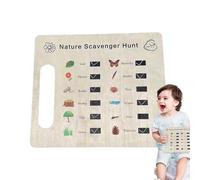 Caccia al tesoro naturale all'aperto - gioco di puzzle, avventura di scoperta | Kit di caccia, attività all'aperto per famiglie, esplorazione, giochi di gruppo, avventure all'aperto