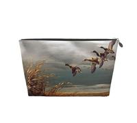 Caccia alle anatre selvatiche volanti, Borsa da toilette Borsa per trucco Borsa per cosmetici Borsa da toilette da viaggio portatile