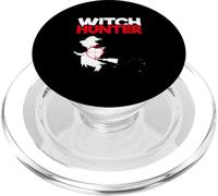 Caccia alle streghe Halloween Stregoneria Amante Divertente Cacciatore di Streghe PopSockets PopGrip per MagSafe