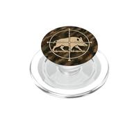 Caccia Cinghiale Crosshair Wild Hog Camo Camouflage PopSockets PopGrip per MagSafe