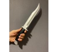 Caccia Coltello Palmare Film Sostegno Halloween Ghost Urla Accessorio Falso PU