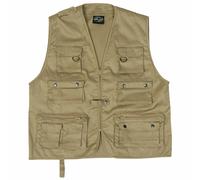 Caccia E Gilet da Pescatore Cachi Beige S-4XL Esterno Trekking Multifunzionale