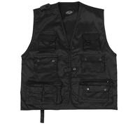 Mil-Tec Hunting/Fishing, gilet XS male Nero