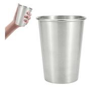 Caccia in acciaio inossidabile: bicchieri da bere a prova di 350 ml, bicchieri in metallo incrollabili | Soluzione di bevande sane di lunga durata, tazza per bambini amichevole con i viaggi a p
