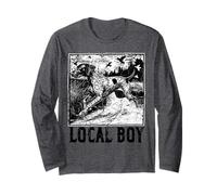 Caccia retrò Ragazzo Locale Cacciatore del Sud Amante dei Maglia a Manica