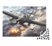 Caccia Seconda Guerra Rompicapo 1000 Pezzi In puzzle in Cartone Premium, Un Puzzles Per Giochi Di Puzzle Per Lo Sviluppo Cognitivo, Ideale Per Passatempo Per Anziani, Il Puzzle