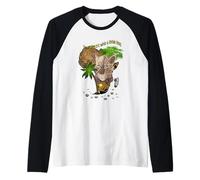 Caccia solo con un obiettivo zoom in Africa Maglia con Maniche Raglan