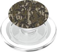 Caccia uccelli acquatici Camo Duck Hunters Bottomland Camo PopSockets PopGrip per MagSafe