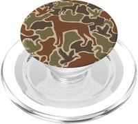 Caccia uccelli acquatici Camo Duck Hunters Ungherese Vizsla Dog PopSockets PopGrip per MagSafe