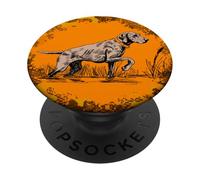 Caccia Uccelli Cane Da Ferma Vizsla PopSockets PopGrip Adesivo