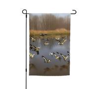 Caccia Volare Anatre Selvatiche Stampa Fade Resistente Giardino Bandiere Tutte Le Stagioni Bandiera Outdoor Yard Decor Per Portici