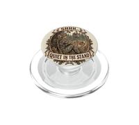 Cacciatore di caccia al cervo silenzioso nella caccia al buck stand PopSockets PopGrip per MagSafe