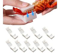 Cacciatore di s, aragosta peeler - Peeler di gamberetti 10x,Utensile per bombardamento di frutti di mare, gadget da cucina manuale portatile per gamberetti di aragosta