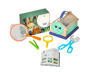 Cacciatore di - Scavo junior | Caccia agli insetti estivi: set di strumenti di visualizzazione di campioni trasparenti, attrezzatura di esplorazione di apprendimento pratico, avventure nel